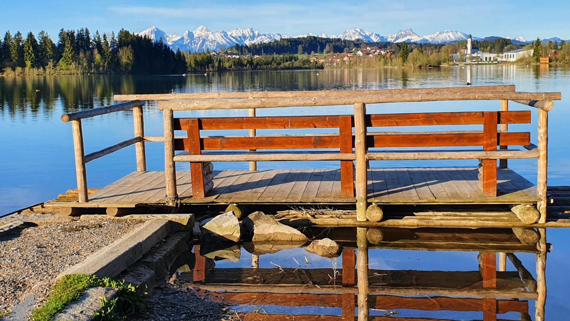 Lechbruck Am See Feriendorf Hochbergle Haus 140 Extérieur photo